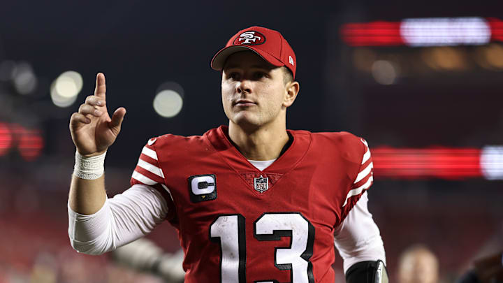 San Francisco 49ers quarterback Brock Purdy (13)
