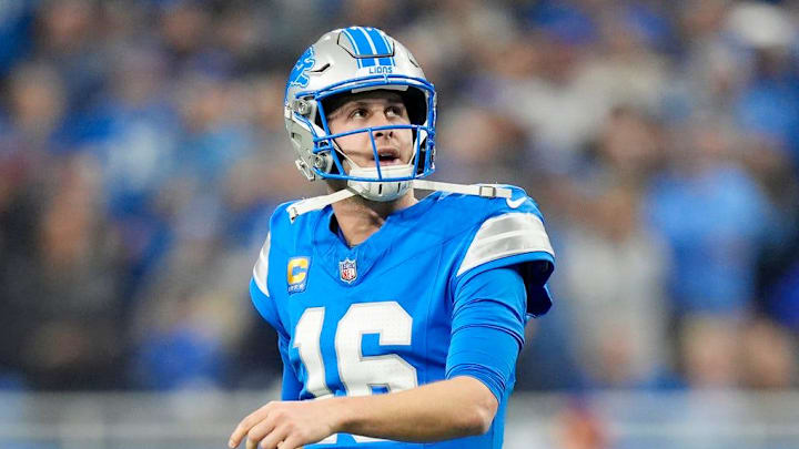 Detroit Lions quarterback Jared Goff (16). Detroit Lions quarterback Jared Goff (16).