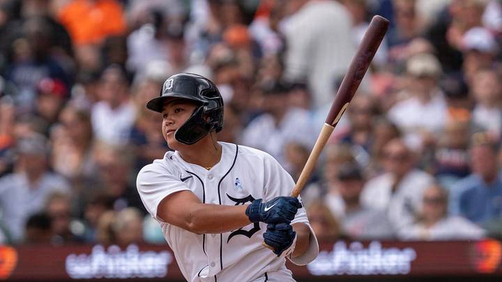 Detroit Tigers infielder Hao-Yu Lee.