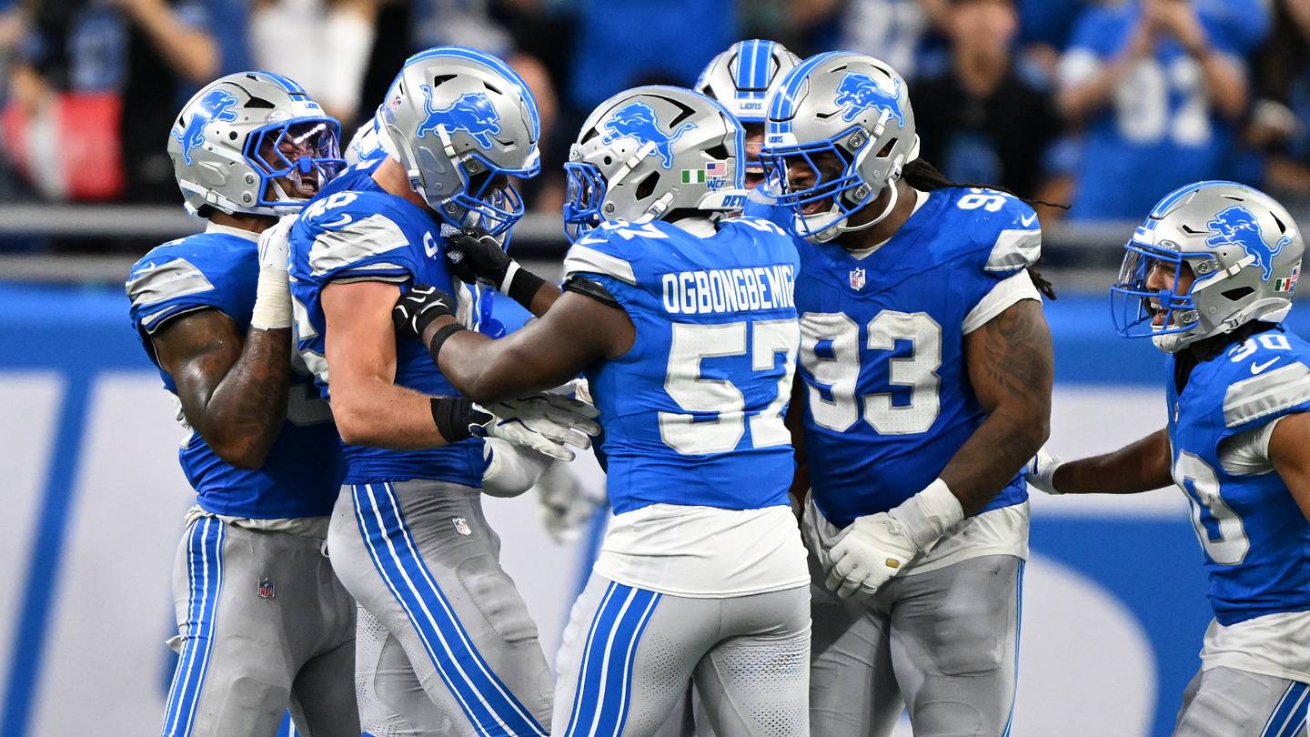 Lions Week 4 Updated Depth Chart Against Panthers