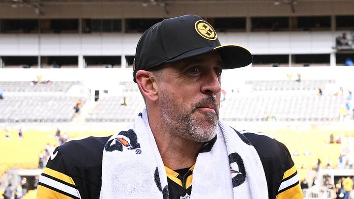 Pittsburgh Steelers quarterback Aaron Rodgers