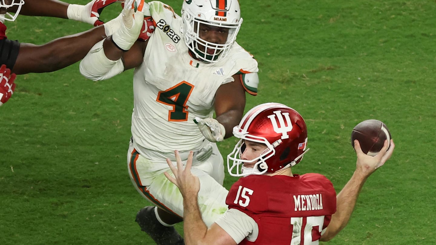 Burning NFL Draft Question: Could DE Rueben Bain Jr. Fall to Lions?