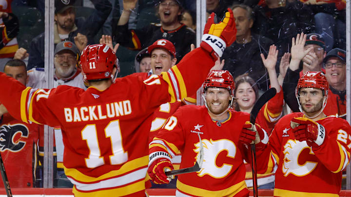 San Jose Sharks v Calgary Flames