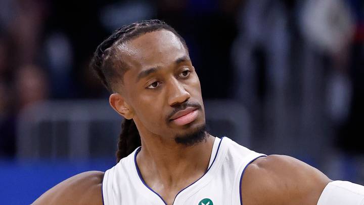 May 7, 2026; Detroit, Michigan, USA; Detroit Pistons guard Daniss Jenkins (24) celebrates a three-point basket in the second half against the Cleveland Cavaliers during game two of the second round of the 2026 NBA Playoffs at Little Caesars Arena. Mandatory Credit: Rick Osentoski-Imagn Images