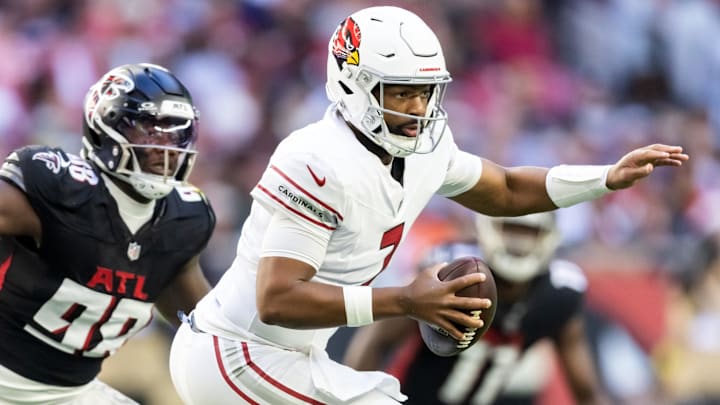Arizona Cardinals quarterback Jacoby Brissett