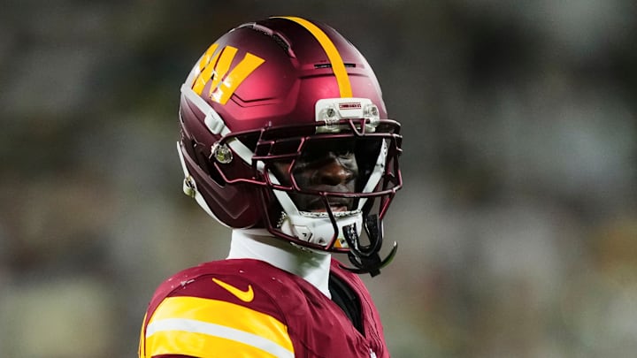 Washington Commanders cornerback Mike Sainristil Washington Commanders cornerback Mike Sainristil