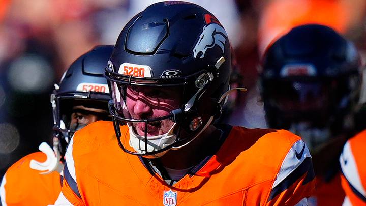 Denver Broncos cornerback Riley Moss
