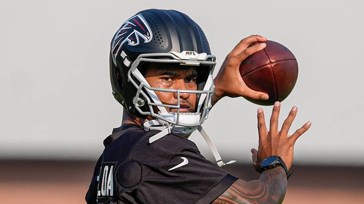 Atlanta Falcons quarterback Tua Tagovailoa Atlanta Falcons quarterback Tua Tagovailoa