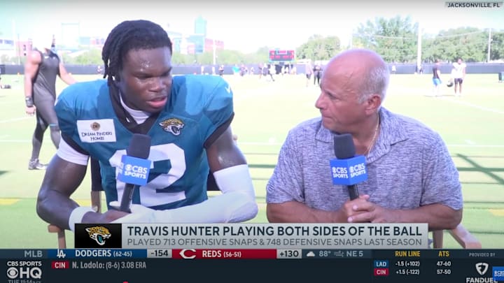 Hunter went No. 2 overall in the 2025 draft due to his prowess on both sides of the ball.