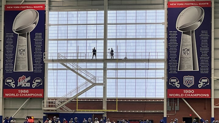 East Rutherford, NJ -New York Giants indoor practice facility.