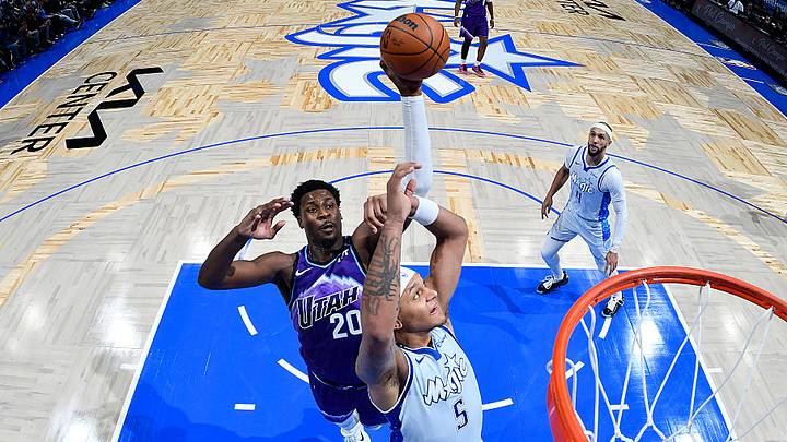 Jaren Jackson Jr. played just three games with the Jazz after he was traded from the Grizzlies around the trade deadline Jaren Jackson Jr. played just three games with the Jazz after he was traded from the Grizzlies around the trade deadline