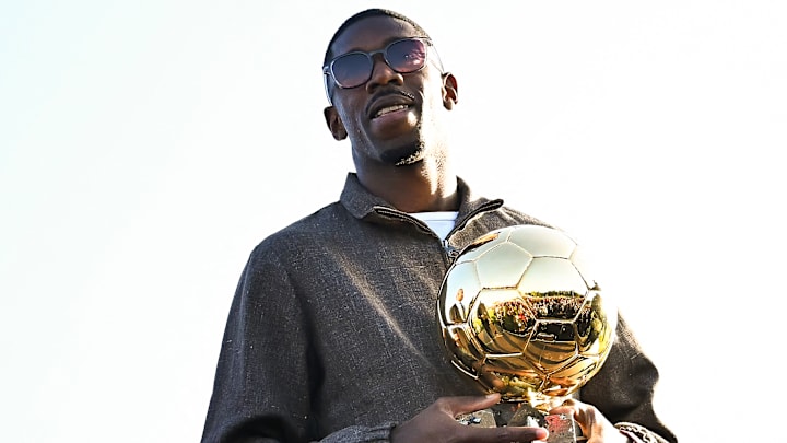 Ousmane Dembélé hopes to see his France teammate lift the award.