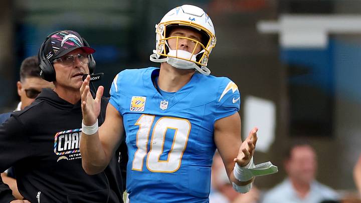 Los Angeles Chargers quarterback Justin Herbert