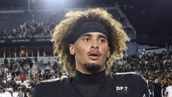 Sep 3, 2026; Atlanta, Georgia, USA; Colorado Buffaloes quarterback Julian Lewis (10) walks off the field after defeating the Georgia Tech Yellow Jackets at Bobby Dodd Stadium at Hyundai Field. Mandatory Credit: Brett Davis-Imagn Images Sep 3, 2026; Atlanta, Georgia, USA; Colorado Buffaloes quarterback Julian Lewis (10) walks off the field after defeating the Georgia Tech Yellow Jackets at Bobby Dodd Stadium at Hyundai Field. Mandatory Credit: Brett Davis-Imagn Images