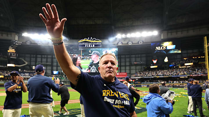 Division Series - Chicago Cubs v Milwaukee Brewers - Game Five Division Series - Chicago Cubs v Milwaukee Brewers - Game Five