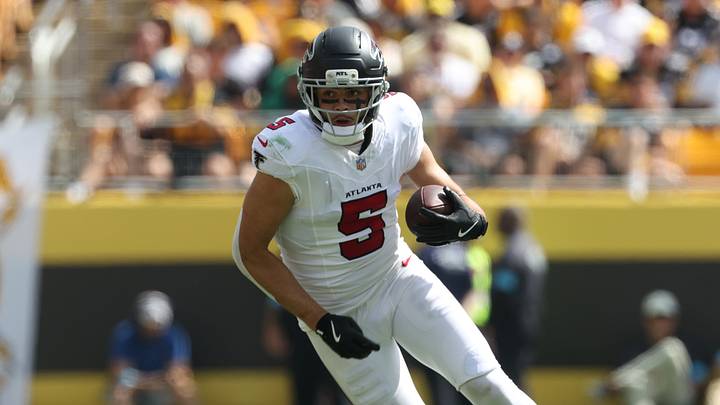 Atlanta Falcons wide receiver Drake London was an afterthought in the Week 1 loss to the Pittsburgh Steelers. Atlanta Falcons wide receiver Drake London was an afterthought in the Week 1 loss to the Pittsburgh Steelers.