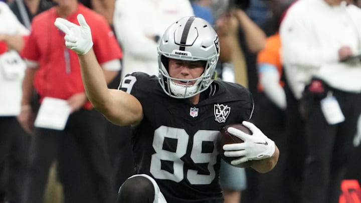 Raiders TE Brock Bowers will be the first tight end selected in the majority of 2025 fantasy football redrafts.