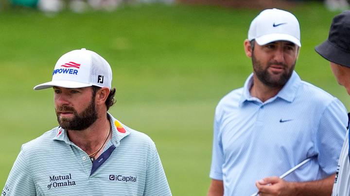 Cameron Young received a one-stroke penalty in the final round of the Cadillac Championship. 