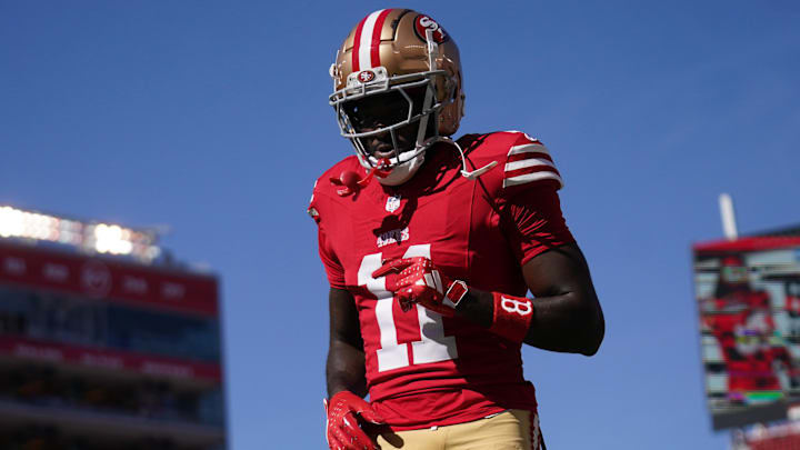 San Francisco 49ers wide receiver Brandon Aiyuk (11) San Francisco 49ers wide receiver Brandon Aiyuk (11)