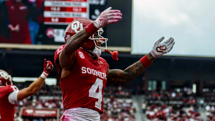 Oklahoma defensive back Courtland Guillory Oklahoma defensive back Courtland Guillory