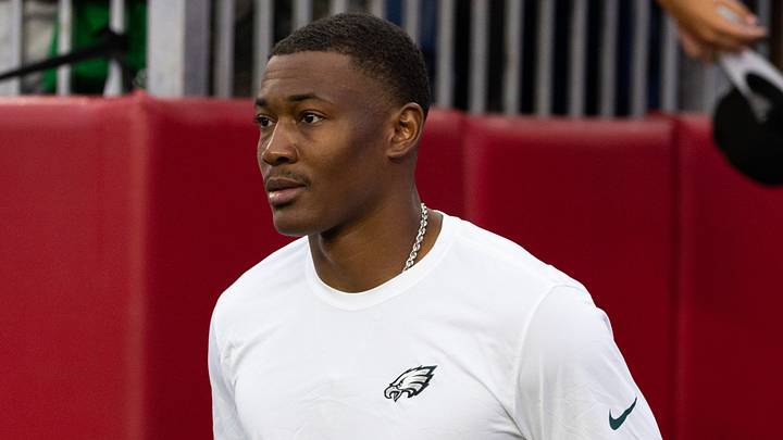 Philadelphia Eagles wide receiver DeVonta Smith Philadelphia Eagles wide receiver DeVonta Smith
