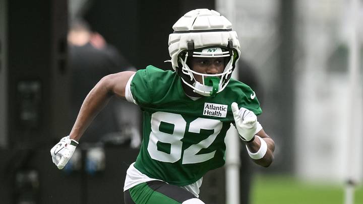 New York Jets wide receiver Arian Smith New York Jets wide receiver Arian Smith