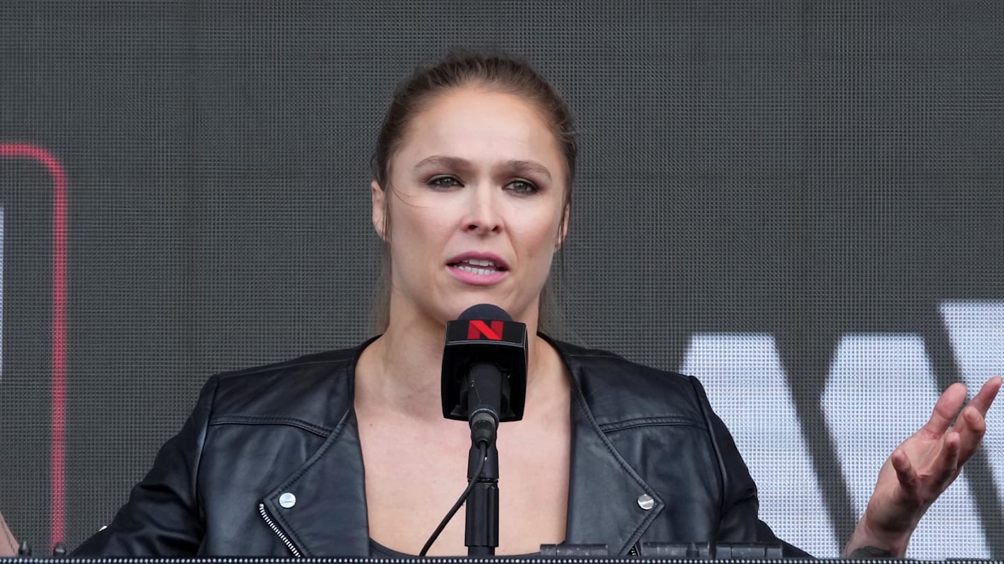 Ronda Rousey Makes Statement With Black Outfit Before MMA Return vs Gina Carano