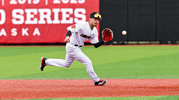 Louisville shortstop Alex Alicea