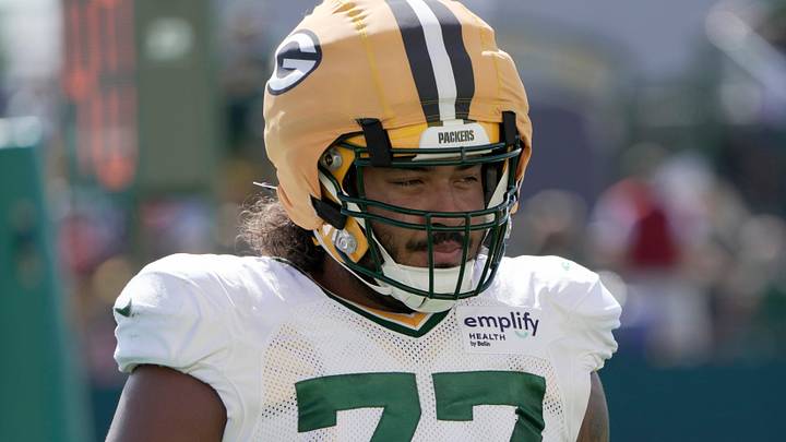 Green Bay Packers offensive tackle Jordan Morgan Green Bay Packers offensive tackle Jordan Morgan