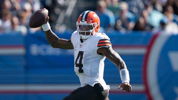 Cleveland quarterback Deshaun Watson