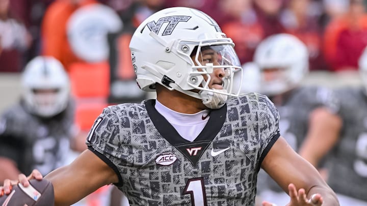 The Packers signed Virginia Tech Hokies quarterback Kyron Drones.