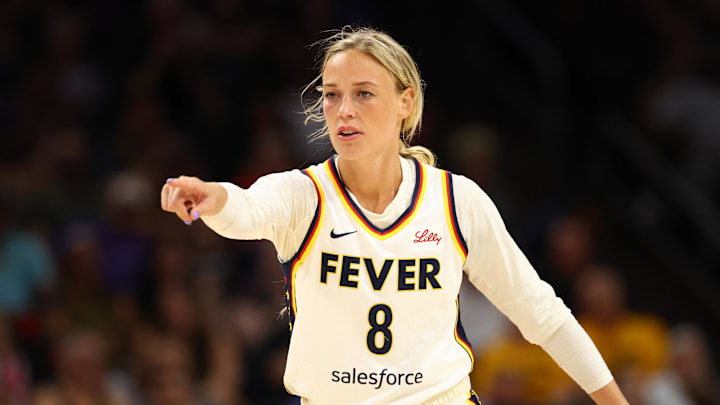 Sophie Cunningham Makes Honest WNBA Referee Confession After Fever Beat Aces