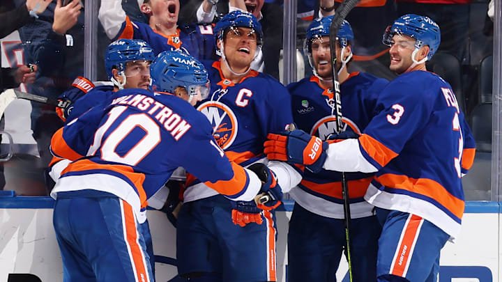 Columbus Blue Jackets v New York Islanders Columbus Blue Jackets v New York Islanders