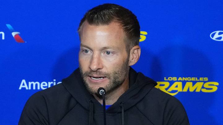 Los Angeles Rams head coach Sean McVay. Los Angeles Rams head coach Sean McVay.