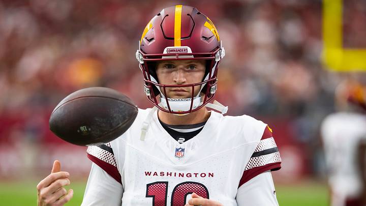 Washington Commanders quarterback Jeff Driskel Washington Commanders quarterback Jeff Driskel