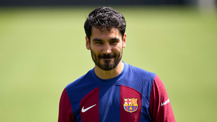 Gündogan chegou ao clube catalão sem custos após a conquista de tríplice coroa no City