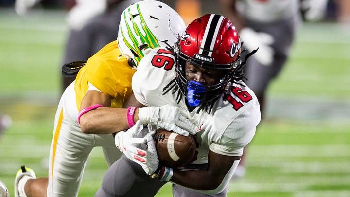 Central Phenix City's Jayshaun Woodhouse (16) returns as the feature back this season for one of the state's top offenses. Central Phenix City's Jayshaun Woodhouse (16) returns as the feature back this season for one of the state's top offenses.