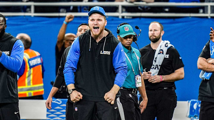 Detroit Lions Aidan Hutchinson. Detroit Lions Aidan Hutchinson.