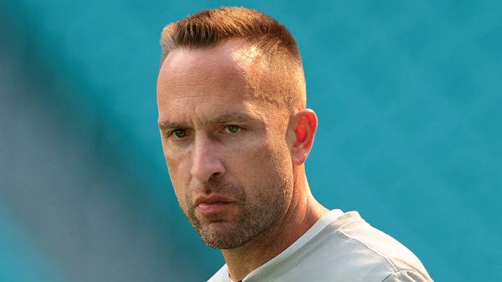 Miami Dolphins head coach Jeff Hafley Miami Dolphins head coach Jeff Hafley
