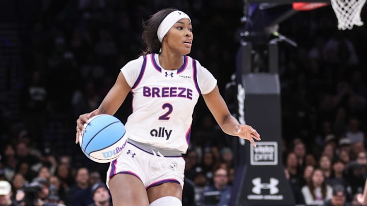 Mar 2, 2026; Brooklyn, NY, USA; Breeze BC wing Rickea Jackson (2) at Barclay's Center. Mandatory Credit: Wendell Cruz-Imagn Images Mar 2, 2026; Brooklyn, NY, USA; Breeze BC wing Rickea Jackson (2) at Barclay's Center. Mandatory Credit: Wendell Cruz-Imagn Images