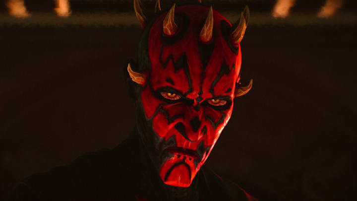A scene still from Lucasfilm's STAR WARS: MAUL - SHADOW LORD, exclusively on Disney+. 