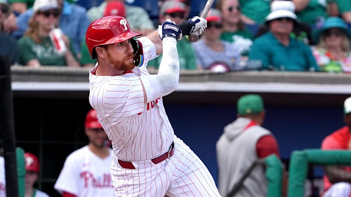 Philadelphia Phillies minor league outfielder Jordan Luplow is swinging a hot bat in Triple-A