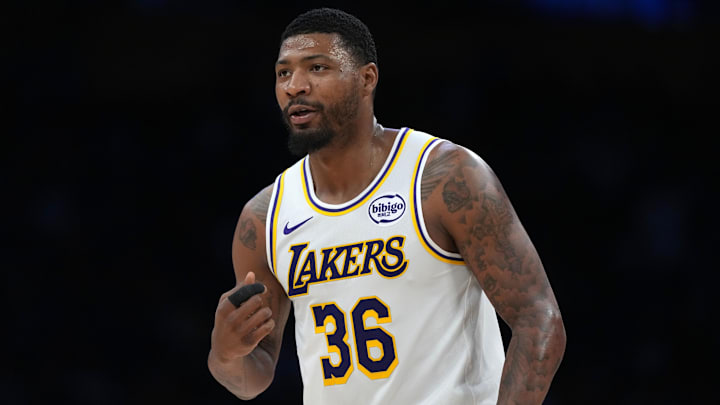 Los Angeles Lakers guard Marcus Smart