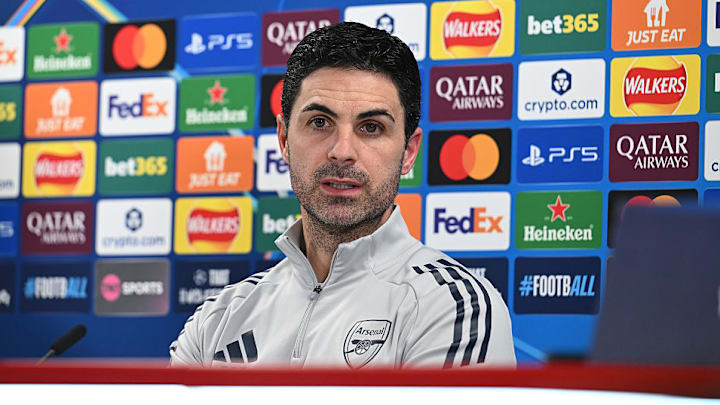 Mikel Arteta addressed the media on Tuesday.