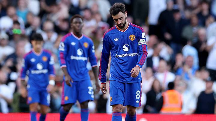 Man Utd were held to a draw by Fulham in their most recent game.