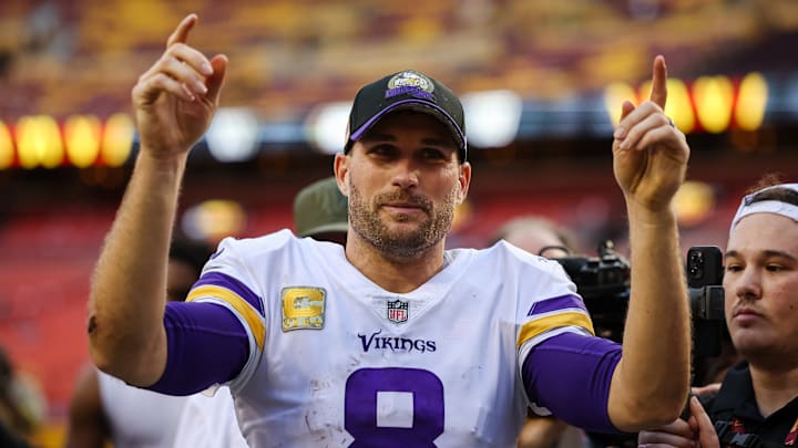 Minnesota Vikings quarterback Kirk Cousins