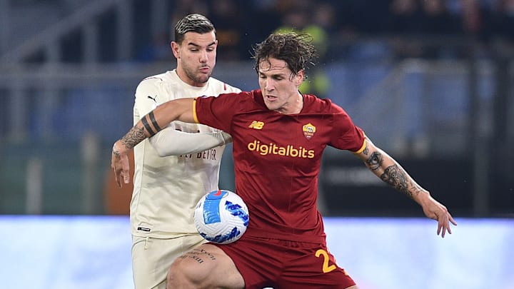 Theo Hernandez contro Zaniolo 