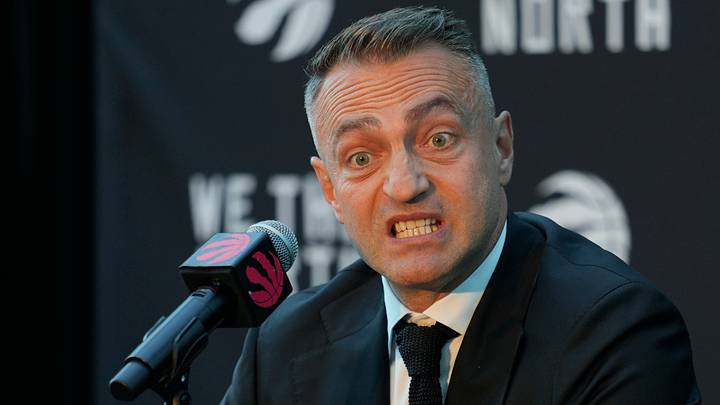 Sep 29, 2025; Toronto, Ontario, Canada; Toronto Raptors head coach Darko Rajakovic speaks at the media day press conference at Hotel X. Mandatory Credit: John E. Sokolowski-Imagn Images Sep 29, 2025; Toronto, Ontario, Canada; Toronto Raptors head coach Darko Rajakovic speaks at the media day press conference at Hotel X. Mandatory Credit: John E. Sokolowski-Imagn Images