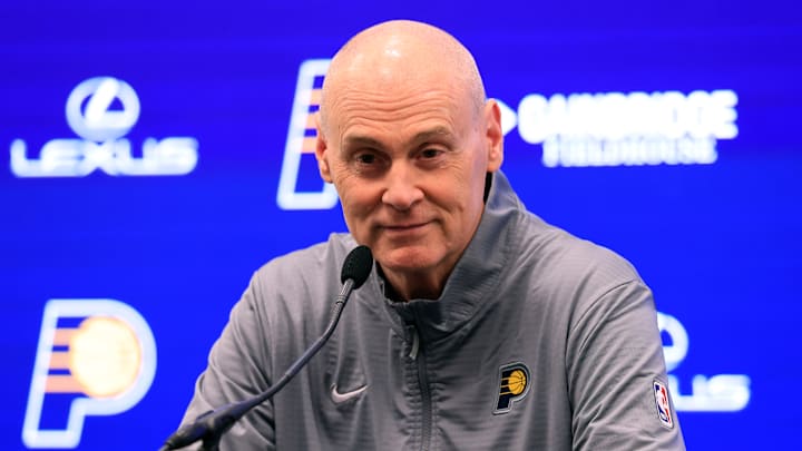 Indiana Pacers head coach Rick Carlisle during Media Day. Indiana Pacers head coach Rick Carlisle during Media Day.