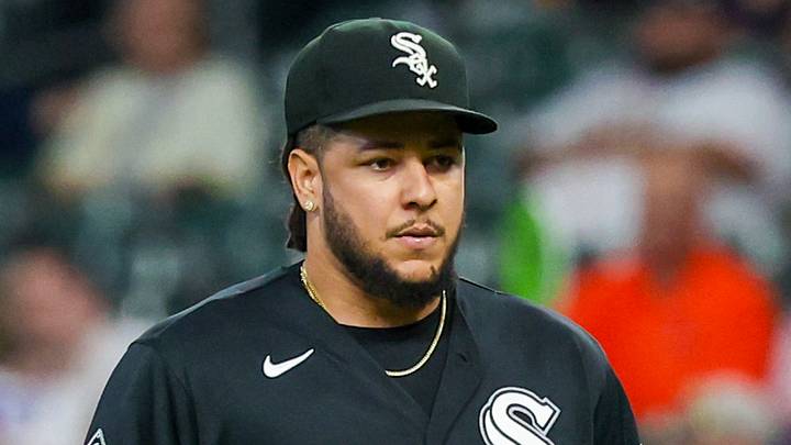 Sep 3, 2026; Houston, Texas, USA; Chicago White Sox starting pitcher Luis Castillo (58) reacts against the Houston Astros after the top of the first inning at Daikin Park. Mandatory Credit: Thomas Shea-Imagn Images Sep 3, 2026; Houston, Texas, USA; Chicago White Sox starting pitcher Luis Castillo (58) reacts against the Houston Astros after the top of the first inning at Daikin Park. Mandatory Credit: Thomas Shea-Imagn Images